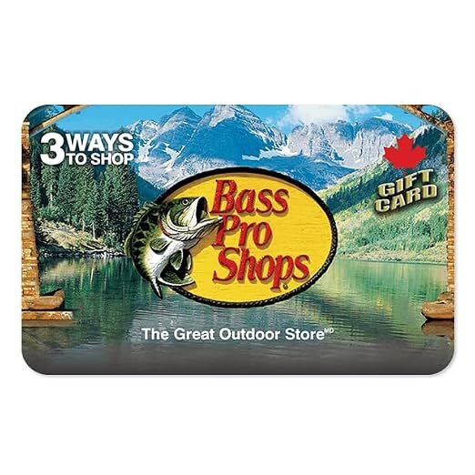 a $50 Bass Pro Shops gift card